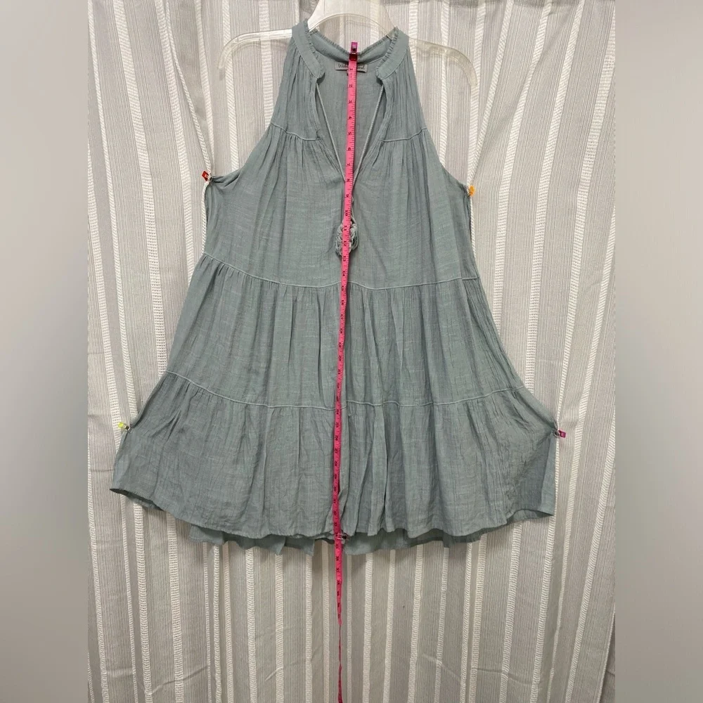 Wishlist Apparel Sleeveless Flowy Dress Blue Size M - Picture 3 of 8
